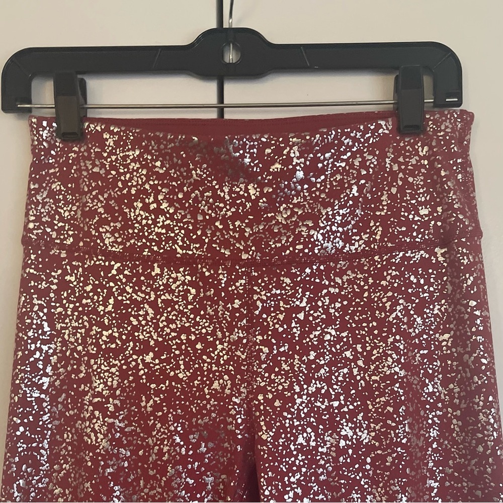 Sweaty Betty Red Terrazo Foil Print Goddess - Picture 4 of 12